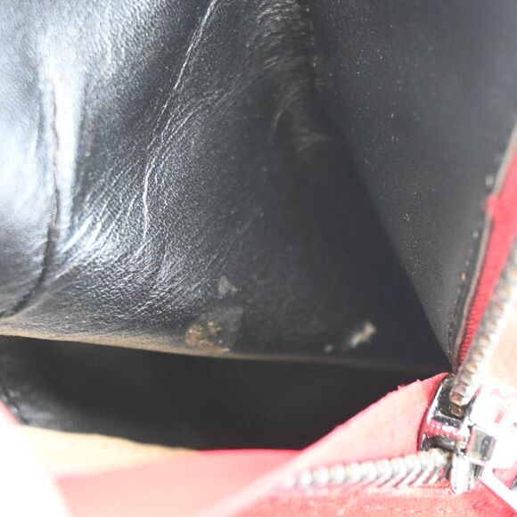 DVF | Red Suede Zipper Booties Size: 7.5 M - Picture 10 of 10